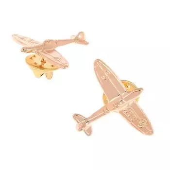Новая Горячая Эмалевая Ретро Брошь Маленькие Значки на Лацкан Пиджака Футболка Ювелирные Аксессуары Броши Брошь Самолет золотой