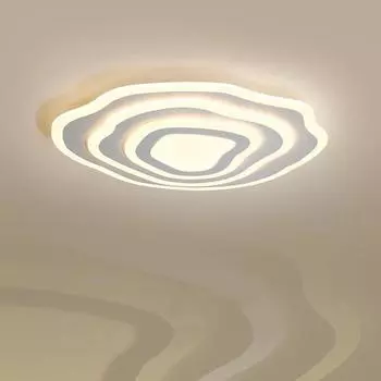 Новая гостиная лампа современная простая спальня Advanced Sense Terrace Cloud Ceiling Book Room Master Bedroom Lamp 66W