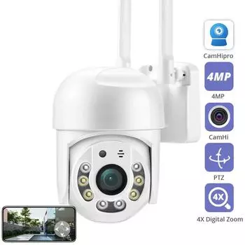 Новая HD 1080P 5MP PTZ Wi-Fi IP-камера безопасности беспроводная аудио наружная водонепроницаемая ИК-камера ночного видения видеокамера видеонаблюдения