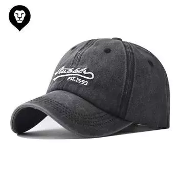 Новая хлопковая бейсболка с вышитыми маленькими буквами EST. 1993 г. вышитая фирменная кепка для отдыха на природе Adjustable