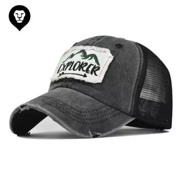 Новая хлопковая кепка с вышитыми наклейками, бейсболка с большими вышитыми буквами, шляпа от солнца для улицы Adjustable