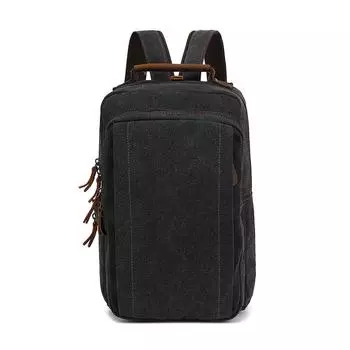 Новая холщовая нагрудная сумка и сумка через плечо для мужчин, повседневная сумка через плечо, мужской спортивный рюкзак через плечо большой вместимости, сумка через плечо на одно плечо чёрный