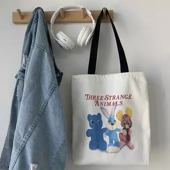 Новая холщовая сумка для девочек, милая студенческая дорожная тканевая сумка для покупок, сумка