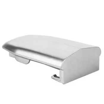 Новая хромированная крышка цилиндра замка ручки передней двери для Cadillac Escalade 2015-2019