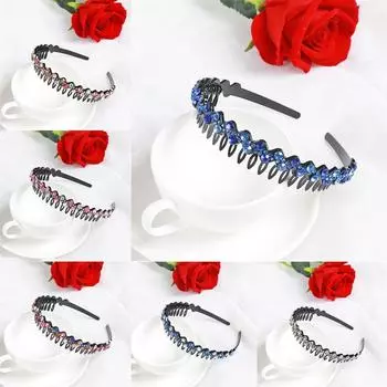 Новая хрустальная тиара, красочный обруч для волос, повязка на голову с цветком, обруч для волос со стразами, повязка для волос