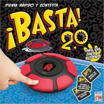 Новая игра Basta Spanish Tapple Word Game - английская версия игры Tapple. Быстрое мышление. Настольная игра для детей и семей.