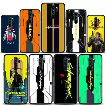 Новая игра C-Cyberpunkes, чехол для мобильного телефона Redmi K40 K40S K50 6 6A 7 7A 8 8A 9 9A 9C 9T 10 10C Pro Plus, черный мягкий чехол Redmi 6
