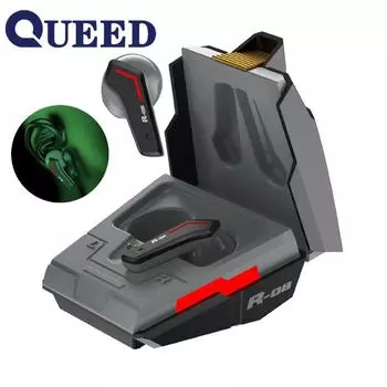 Новая игровая Bluetooth-гарнитура Игровая меховая гарнитура TWS Беспроводная Bluetooth-гарнитура Сверхдолгое время автономной работы чёрный