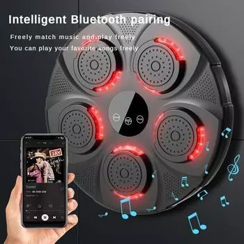 Новая интеллектуальная боксерская мишень, бытовое фитнес-оборудование и спортивное оборудование, подвесная музыкальная боксерская настенная мишень