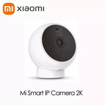 Новая IP-камера Mi Smart Standard Edition, 2K HD, инфракрасное ночное видение, видеонаблюдение, голосовой домофон, AI-сигнализация, магнитная база, домашняя Wi-Fi видеокамера