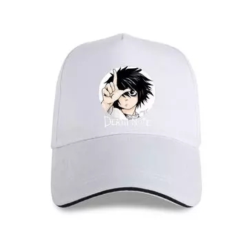 Новая кепка Death Note L Loser Anime Unisexga, 100% хлопок, S-3XL, распродажа, бейсболка из 100% хлопка