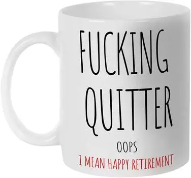 Новая керамическая кофейная кружка для вышедших на пенсию коллег, Пенсия больше не чашка для чая 301-400ml