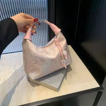 Новая китайская сумка через плечо с диагональной застежкой, женская фактурная сумка через плечо белый