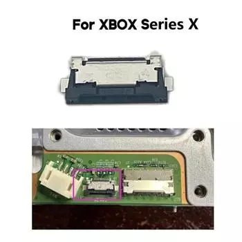 Новая кнопка извлечения гибкого кабеля, разъем для ремонта, запасная часть для Xbox Series X Powe