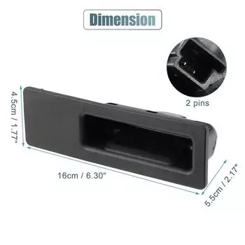 Новая кнопка крышки багажника, ручка задней двери, кнопка багажника для BMW 5 серии X1 X3 X4 X5 X6