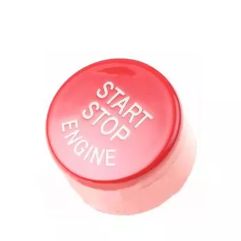 Новая кнопка запуска автомобиля, красный пластик 61319153831 для BMW F20 F22 F30 X1/3/4/5/6