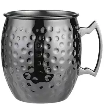 Новая коктейльная кружка для вина Московский мул кружка 550 мл нержавеющая сталь кованая медная покрытая пивная кружка кофейная барная посуда для напитков на Рамадан 550ML