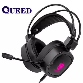 Новая компьютерная гарнитура с креплением на голове, проводная игровая гарнитура с 7.1 USB-каналом и микрофоном