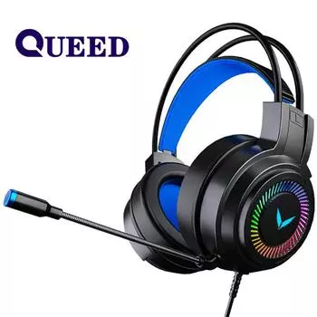 Новая компьютерная гарнитура с разъемом для киберспортивных игр, 7,1-канальная проводная гарнитура с микрофонной гарнитурой