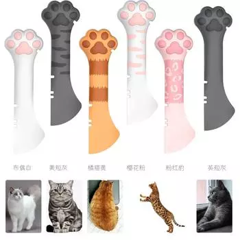 Новая консервированная ложка для кошачьих когтей, корм для собак, кошачья лопатка, зоотовары, силиконовая ложка