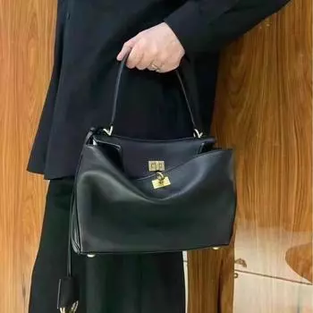 Новая кожаная сумка премиум-класса Sense Lock Underarm Bag через плечо Casual Commuter Kelly Womens Bag
