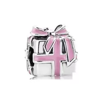 Новая красная подарочная коробка, игрушка-медведь, подвеска из бисера, подходит для оригинального модного браслета, ювелирные изделия своими руками для женщин