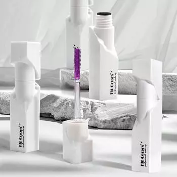 Новая красочная тушь для ресниц с эффектом сломанного эффекта, утолщающая, подкручивающая, выраженная, водостойкая, не размазывающая тушь 01