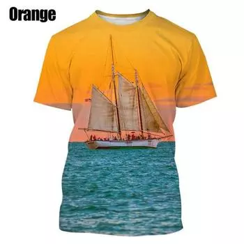 Новая креативная и интересная футболка с принтом в стиле хип-хоп 3D, повседневная и удобная, стильная, с коротким рукавом S синий