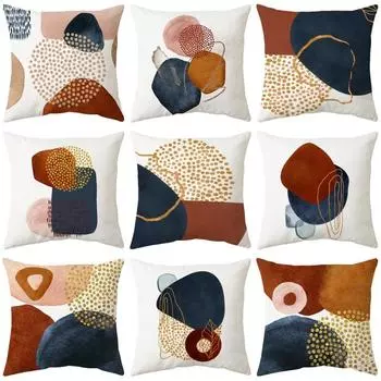 Новая креативная модная подушка, наволочка для диванной подушки, наволочка для квадратной подушки, наволочка для подушки, в комплект не входит наполнитель подушки Peach skin material
