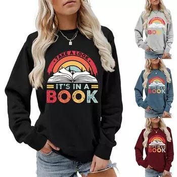 Новая креативная модная толстовка осенняя женская толстовка осенне-зимняя женская утолщенная толстовка куртка зимняя толстовка большого размера S