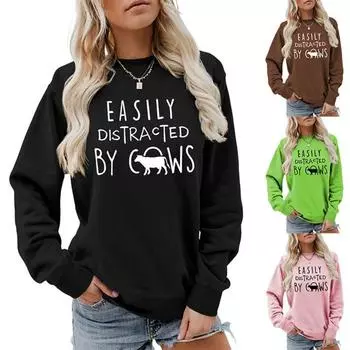 Новая креативная модная толстовка осенняя женская толстовка осенне-зимняя женская утолщенная толстовка куртка зимняя толстовка большого размера S