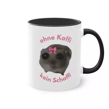 Новая Кружка Грустный Хомяк Керамическая Кофейная Кружка Чашка для Чая Грустный Хомяк Кофе Lecki 301-400ml