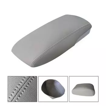 Новая крышка центральной консоли подлокотник кожаная накладка отделка серая подходит для Toyota Camry 2007-11