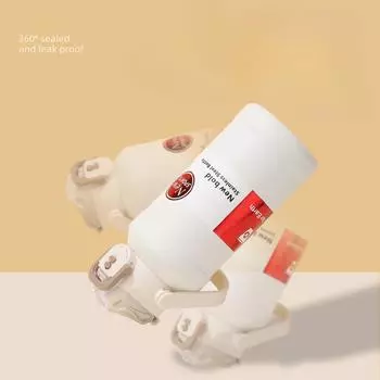 Новая крышка One Click Pop-up Lid Двойная изоляционная кружка для напитков из нержавеющей стали 316 Портативная изоляционная кружка большой емкости 1000ML