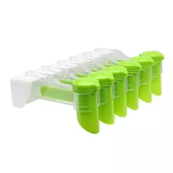 Новая кухонная настенная стойка для приправ, не пробивная, стойка для хранения мешков с приправами, упакованная в мешки 6 holes