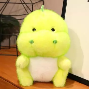 Новая кукла-дракон Fat Dragon, креативная плюшевая игрушка, кукла-динозавр, подарок на день рождения для девочек 18 cm