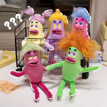 Новая кукла Ugly Sausage Monster Gap Family, подарок на день рождения, песчаная скульптура, плюшевая игрушка для самостоятельного укладки 40cm