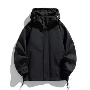 Новая куртка для пары, осенне-зимняя ветрозащитная и водонепроницаемая куртка с цветными блоками, мужская и женская одежда для альпинизма на открытом воздухе S