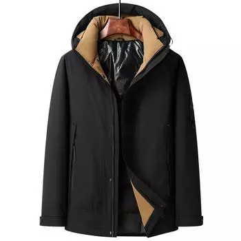 Новая куртка для пары, водонепроницаемая куртка с капюшоном, повседневная универсальная мужская и женская куртка для альпинизма и активного отдыха, ветрозащитная куртка для пуха XS