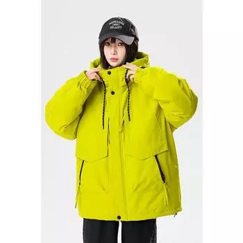 Новая куртка на белом утином пуху национального стандарта 90 в гонконгском стиле, универсальная модная куртка для пар, устойчивая к холоду зимой M