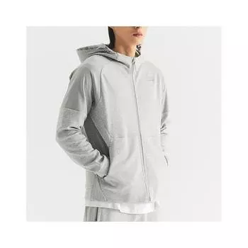 Новая куртка Uni Tech с капюшоном и застежкой-молнией Nbmdd31033 15 Grey/095