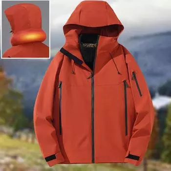 Новая куртка в горном стиле для мужчин и женщин на осень и зиму, комплект из двух съемных частей для активного отдыха, надувная подушка для шеи XS