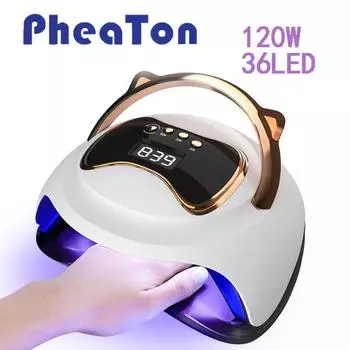 Новая лампа для сушки ногтей используется для УФ-полировки ногтей гелем. 36 светодиодов. Лампы с шариками разумно распределены. Быстро сохнет лак для ногтей. US