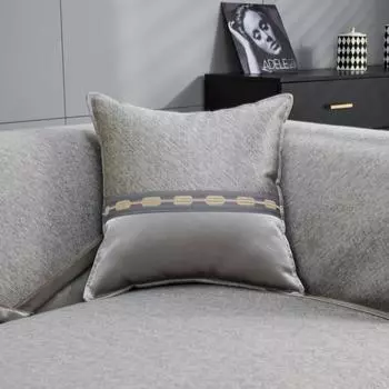 Новая легкая роскошная диванная подушка, универсальная для всех сезонов, нескользящая, высокоточная, высококачественная, современная, простая, чехол для диванного полотенца из ткани Nordic 70*70cm