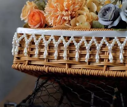 Новая лента ручной работы с кисточками, кристаллами, жемчугом, кружевом, подвеска из бисера, сделай сам, аксессуары для юбки Cheongsam