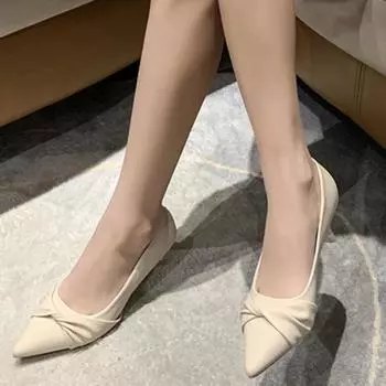 Новая летняя модная пикантная элегантная женская обувь на шпильке, однотонная обувь на высоком каблуке с острым носком и неглубоким носком, НЕТ:888-2 34