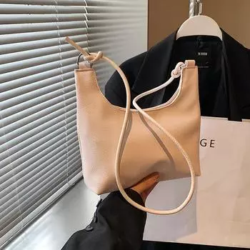 Новая летняя модная ретро-сумка через плечо большой емкости для поездок на работу женская повседневная простая сумка через подмышку