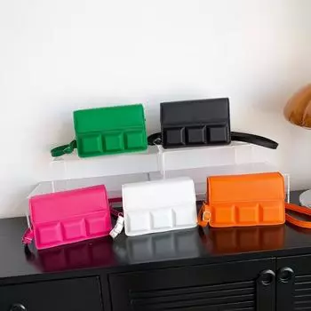 Новая летняя модная ручная маленькая квадратная сумка, повседневная простая сумка через плечо на одно плечо, женская сумка Niche Design