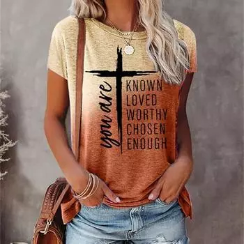 Новая летняя модная женская одежда, футболка с 3D принтом, повседневная одежда, топ, рубашка, повседневная простая футболка с буквами, обычная рубашка, уличная одежда S