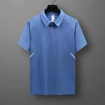 Новая летняя мужская футболка с короткими рукавами, приятная на ощупь и воздухопроницаемая для использования на открытом воздухе L